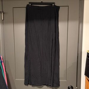 American Eagle Outfitters Black Maxi Skirt - Flowing Casual Style